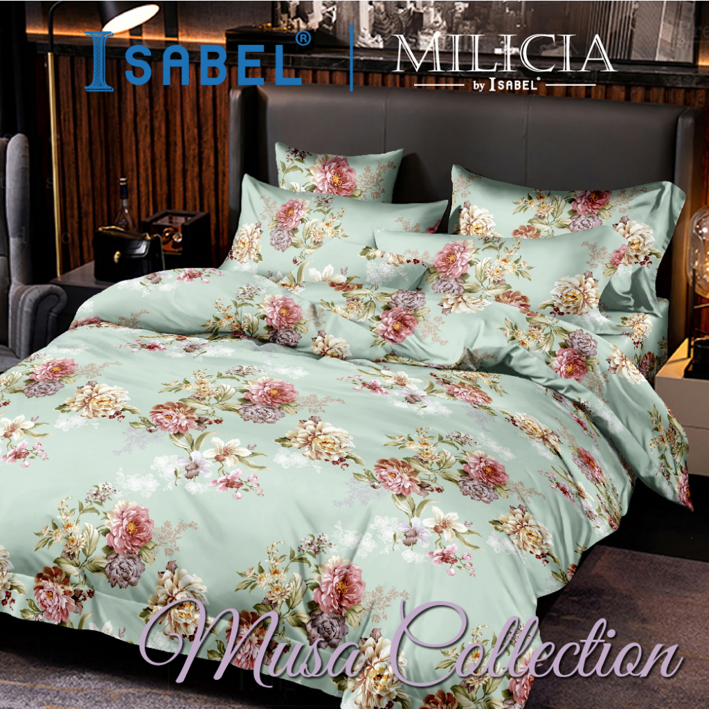 Isabel Milicia 750TC Super Single Comforter Set [11271201] 3 in 1