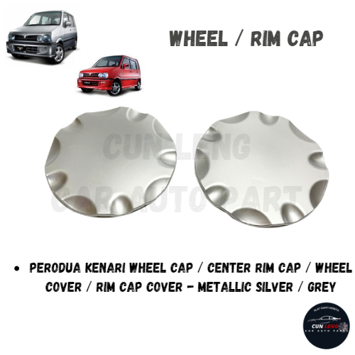 Perodua Kenari Wheel Cap / Center Rim Cap / Wheel Cover / Rim Cap Cover ...