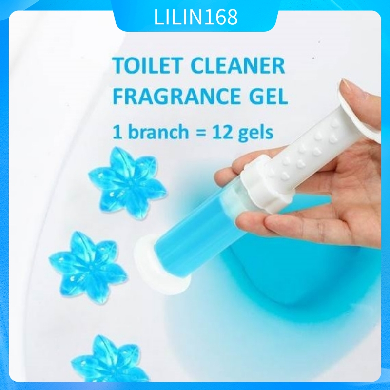 Korean Toilet Cleaning Gel Bathroom Push Type Scrubble Bubble Toilet ...
