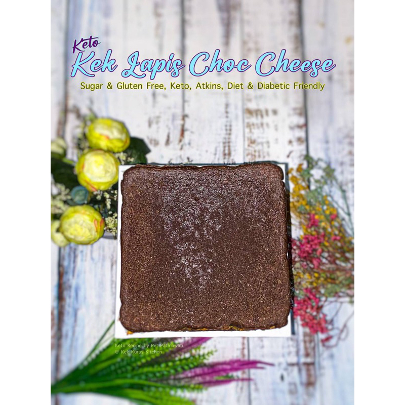 Keto Kek Lapis Coklat Berkeju | Shopee Malaysia