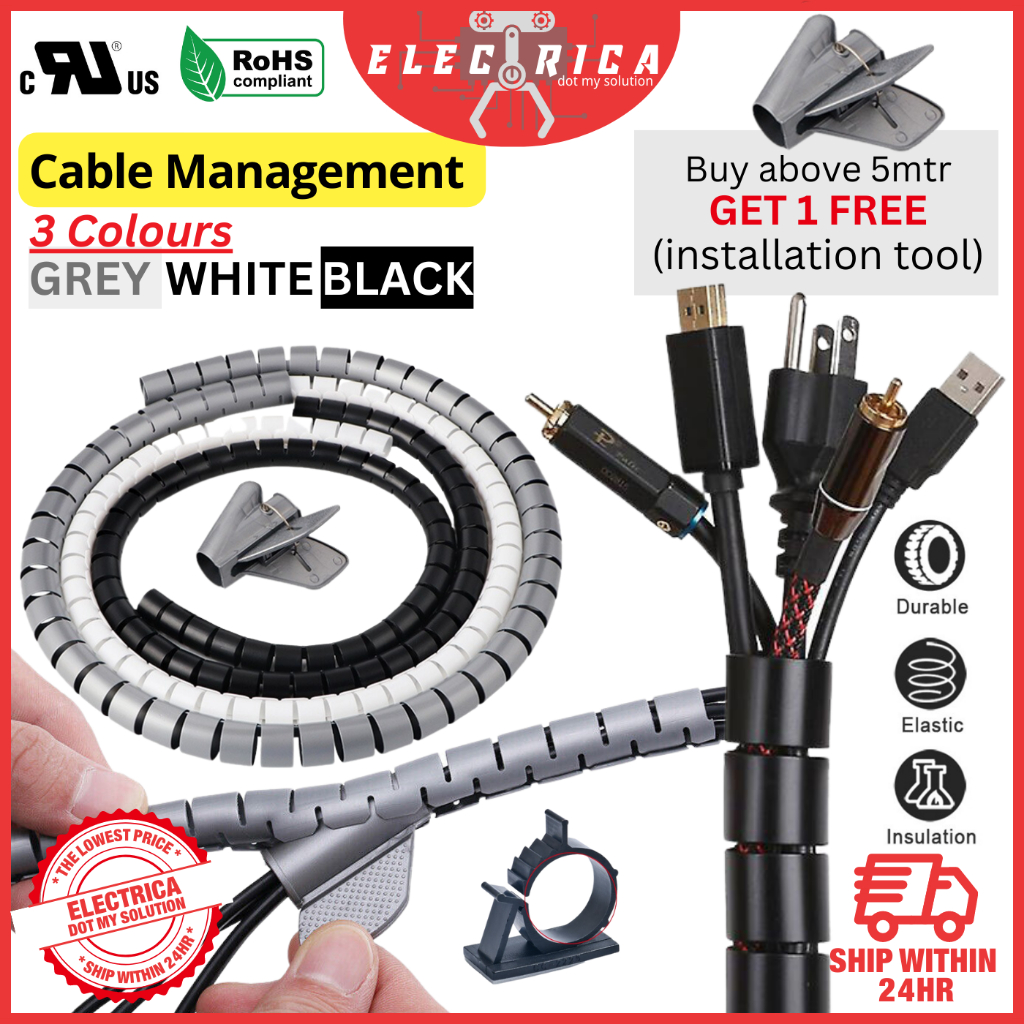 Cable Organizer Management Cable Protection Wrap Cable Management