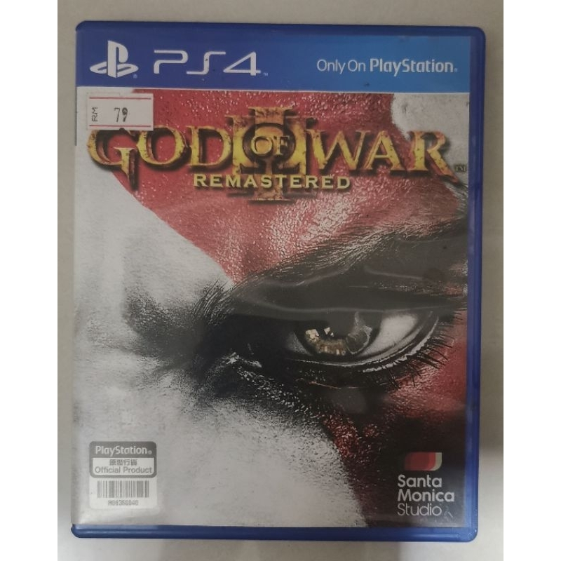 God of War Remastered PlayStation 4 R2 Used | Shopee Malaysia