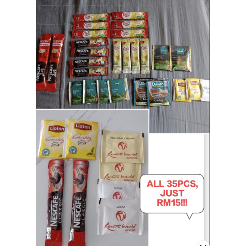 Nescafe 3in1 Coffee Mate Red Cup Earl Grey Tea Ceylon Tea Traditional