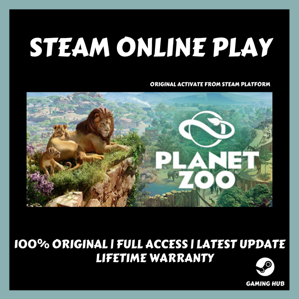 Zoo Steam Offline Game Full DLC & Lifetime Guarantee Shopee