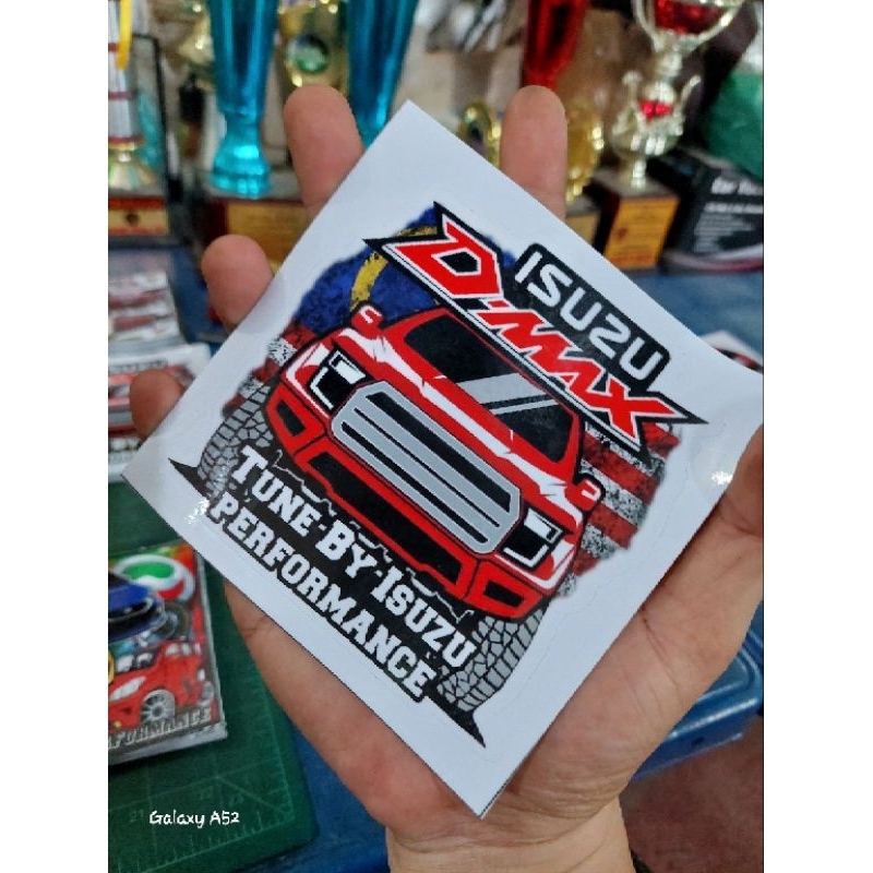 new sticker isuzu DMAX 2 design performance | Shopee Malaysia