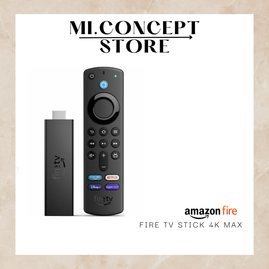 Amazon Fire TV Stick 4K Max | streaming device, Wi-Fi 6, Alexa Voice ...