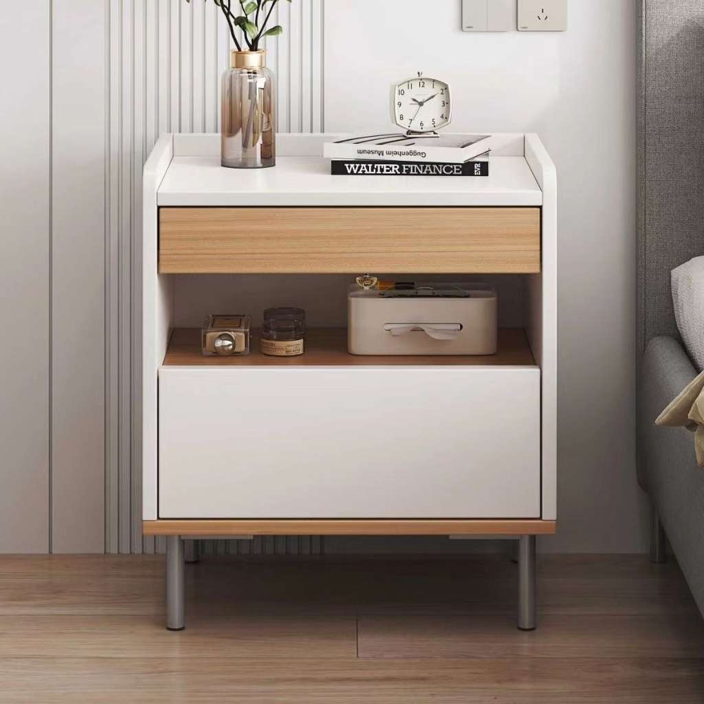 Bedside table minimalist small storage minimalist storage rack mini storage