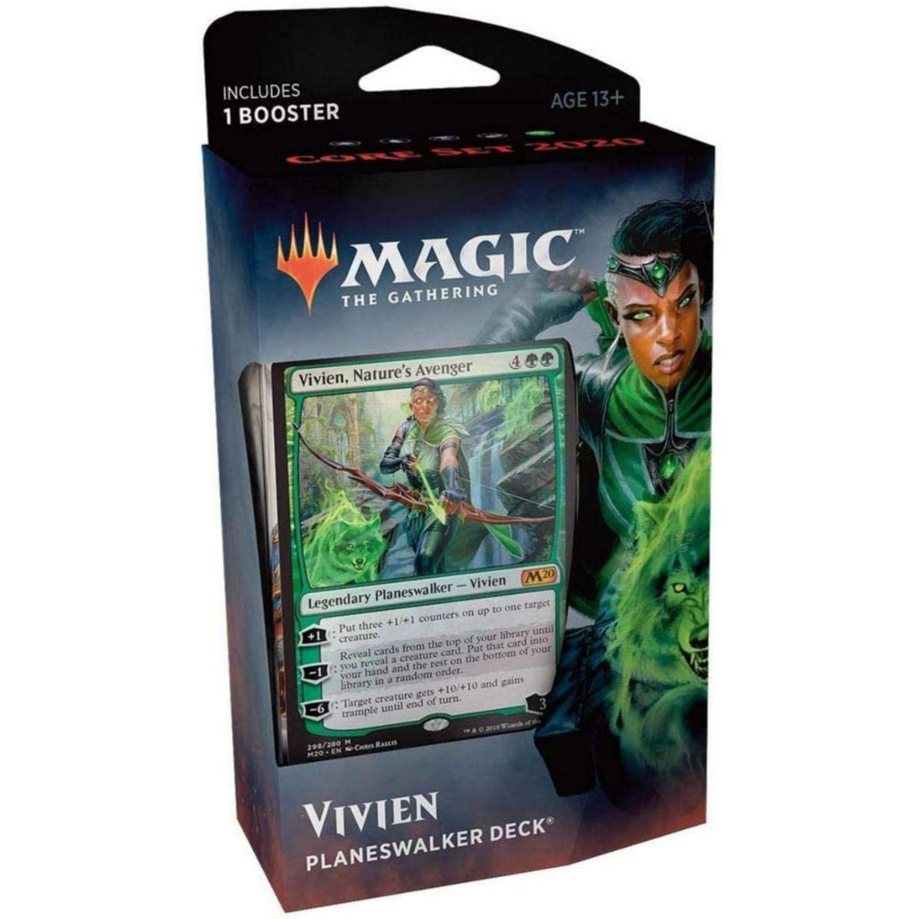Magic The Gathering: MTG: Core Set 2020 Planeswalker Deck - Vivien w ...