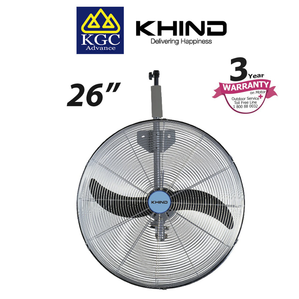 KHIND (26") Industrial Wall Fan WF2602 | Shopee Malaysia