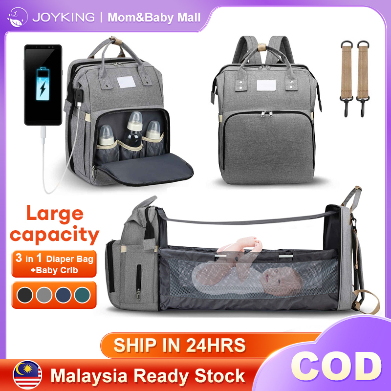 COD Baby bag Large capacity baby travel diaper bags Mommy