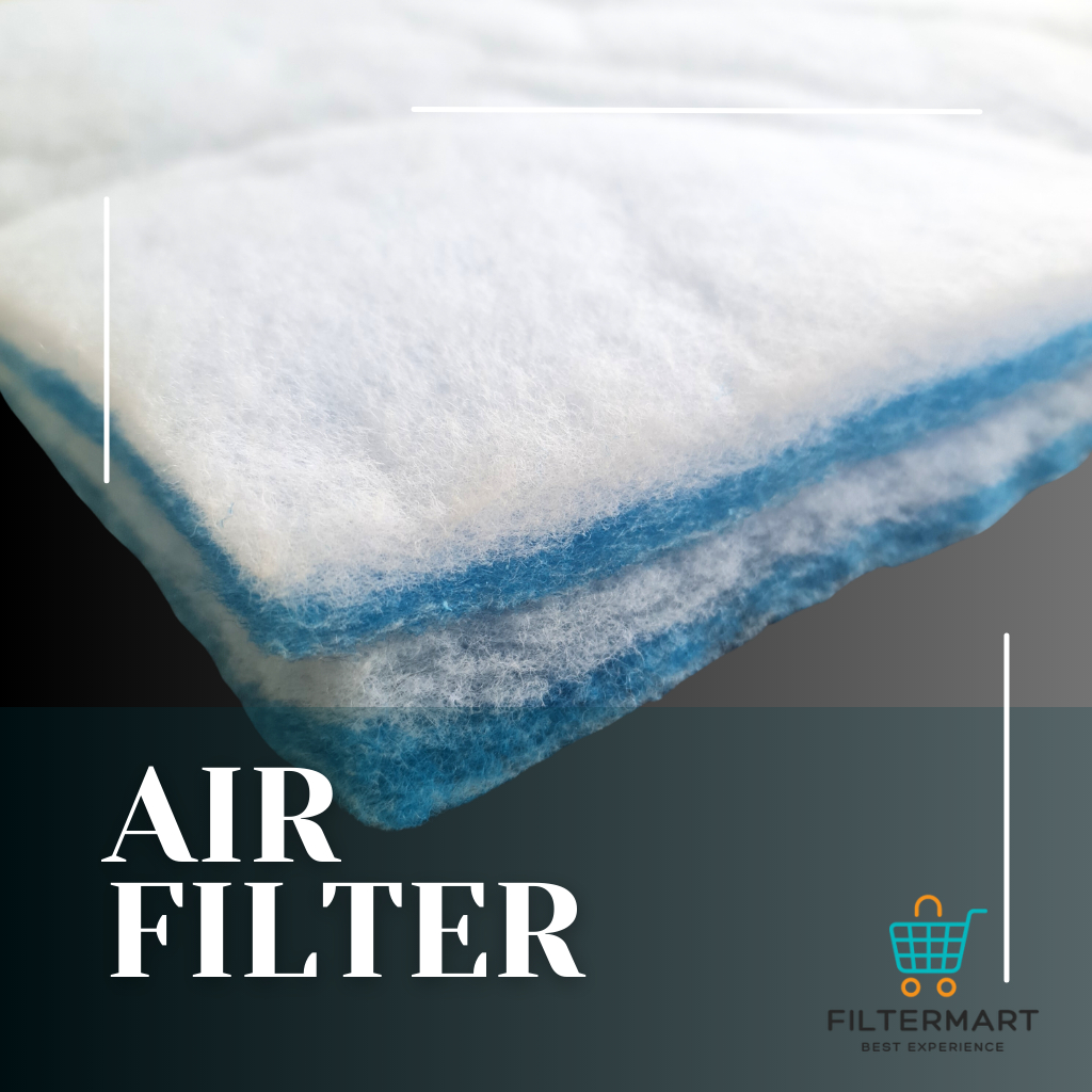 [READY STOCK] AIR FILTER, BLUE WHITE FILTER, SPRAY BOOTH FILTER, 22MM