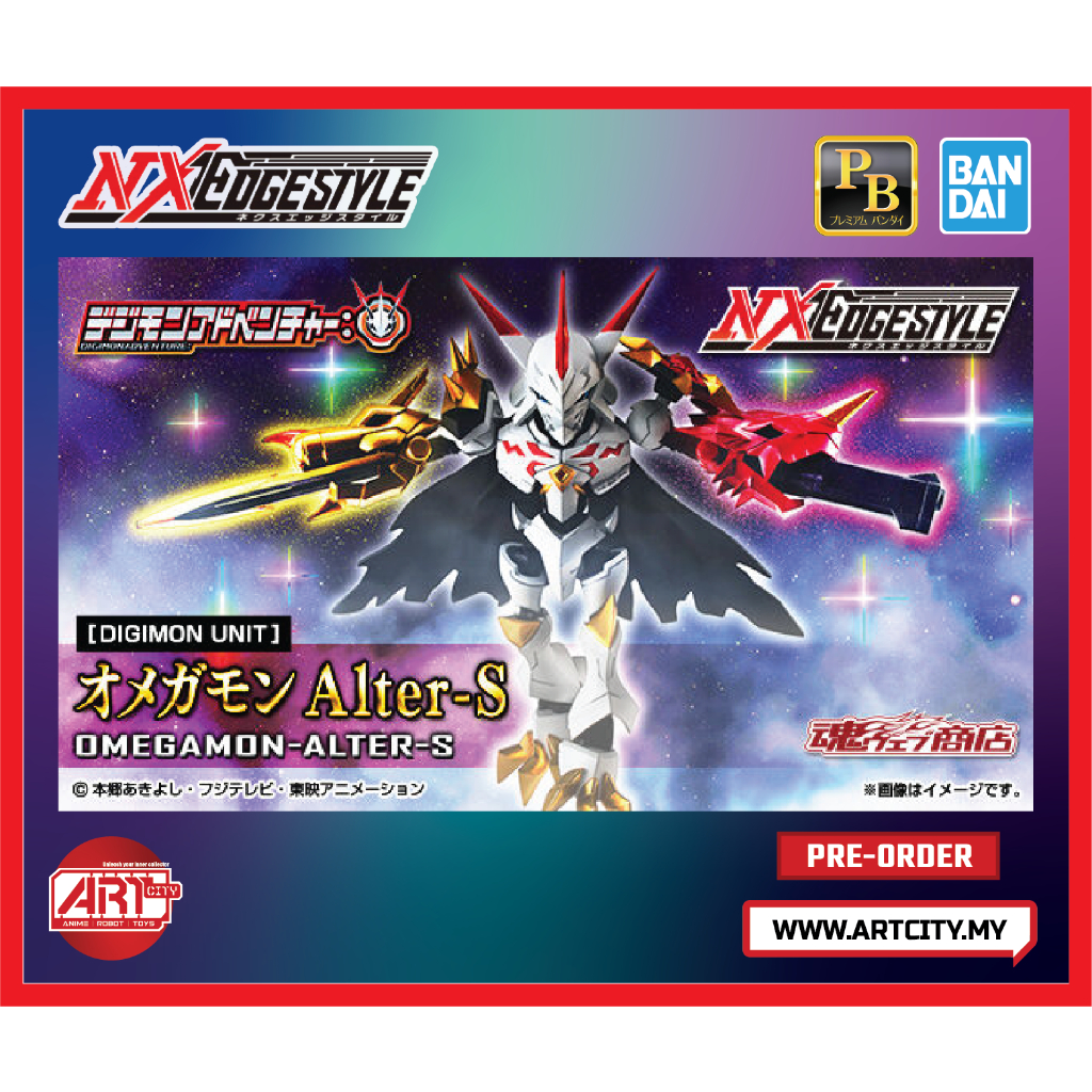 Bandai Nxedge Style - Omegamon Alter S - Digimon Adventure | Shopee