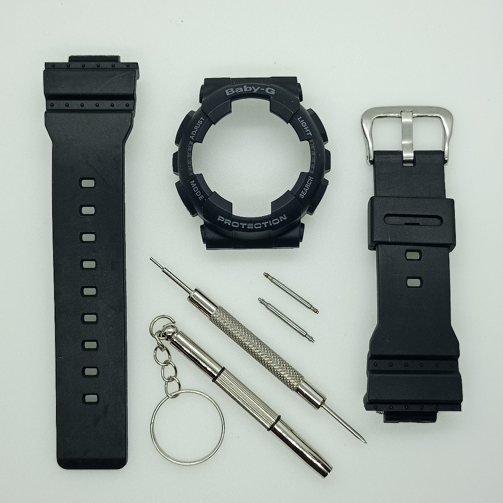 BA 110 BNB Bezel N Band Custom Set Jam strap bnb jam Case Replacement BA 110 BABY G Shopee Malaysia