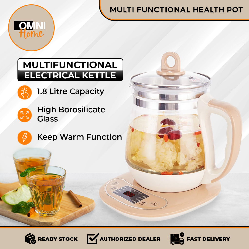 [Ready Stock] Multi Functional Health Pot 多功能养生壶 1.8 Litre - Keep Warm ...