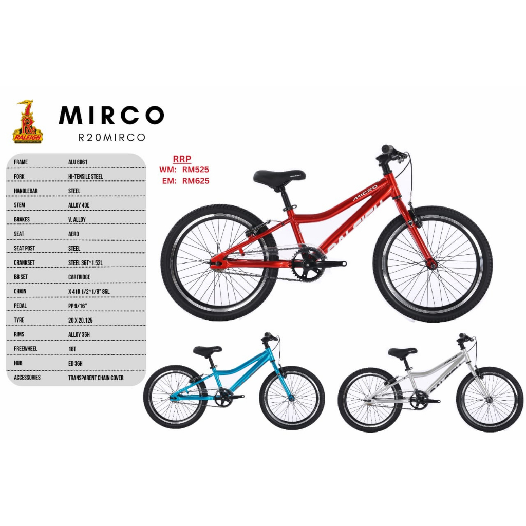 RALEIGH 20
