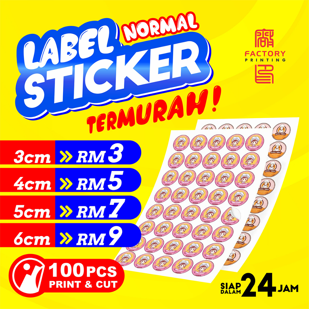 LABEL STICKER | PRODUK STICKER | STICKER MURAH | MIRRORKOTE STICKER ...