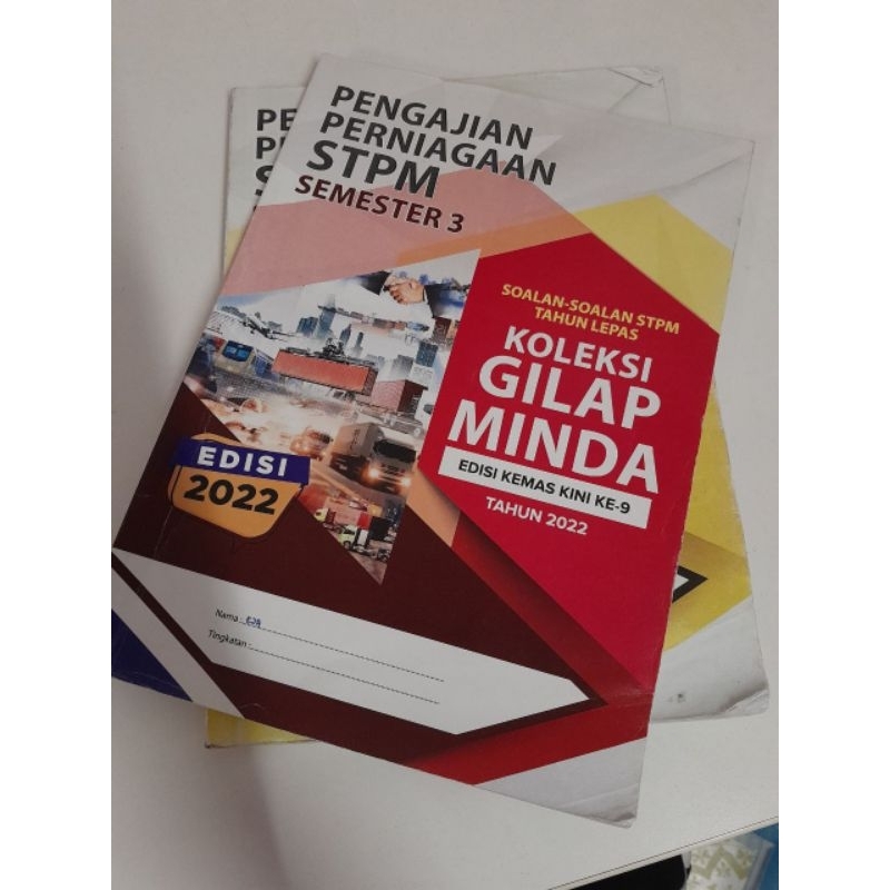 GILAP MINDA PENGAJIAN PERNIAGAAN SEM 3 (PRELOVED) NOTA+JAWAPAN | Shopee ...