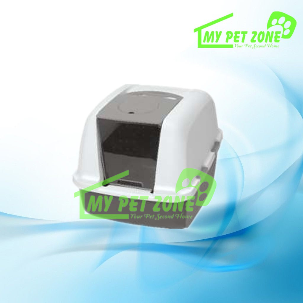 Catit Jumbo Hooded Cat Litter Pan with Airsift System / Litter Box
