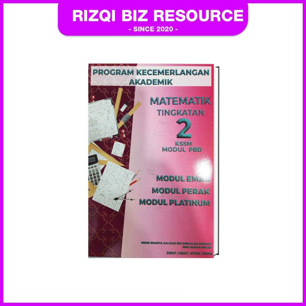 Matematik Tingkatan 2 KSSM Modul PBD | Shopee Malaysia