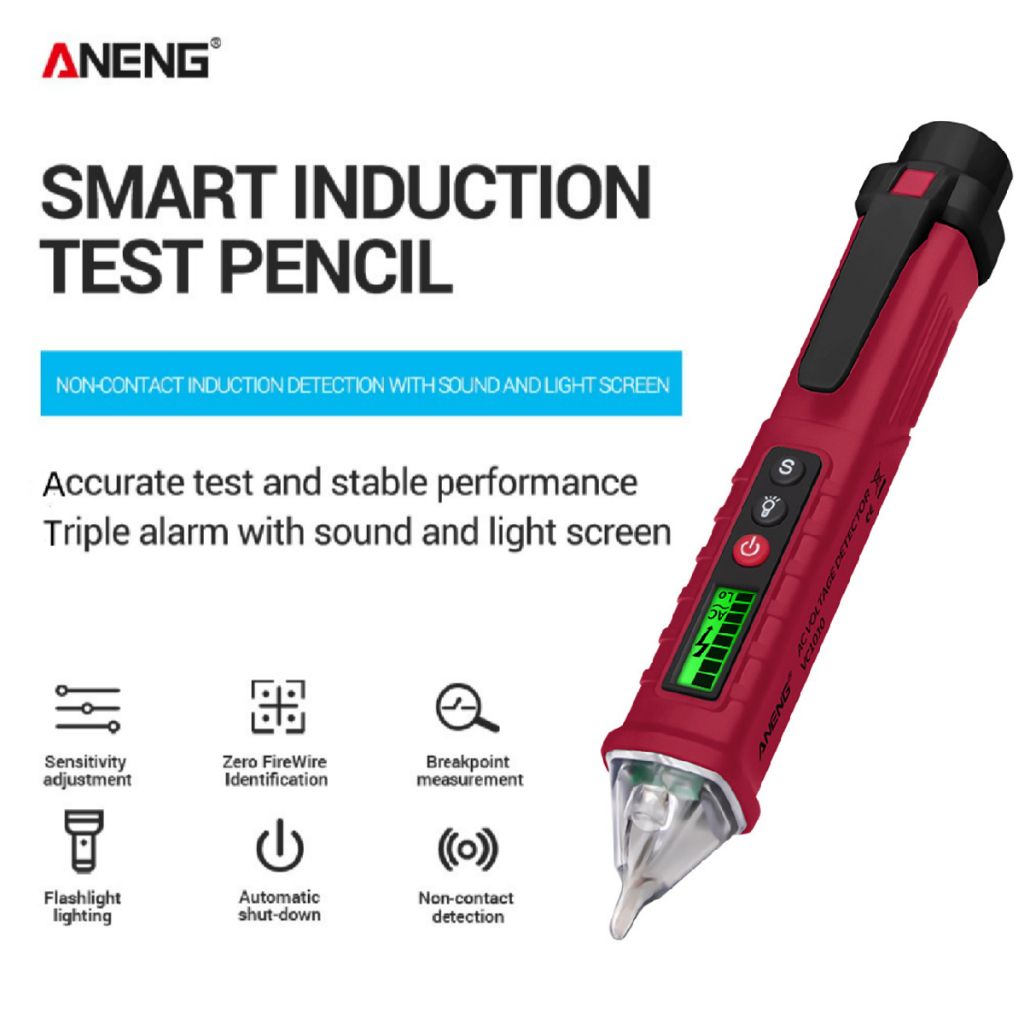 ANENG VC1010 Digital Voltage Detectors 121000V AC Voltage NonContact