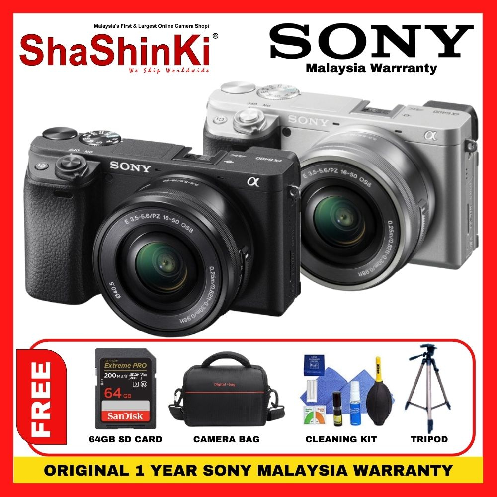 Sony Alpha a6400 Mirrorless Digital Camera with 1650mm Lens (Sony