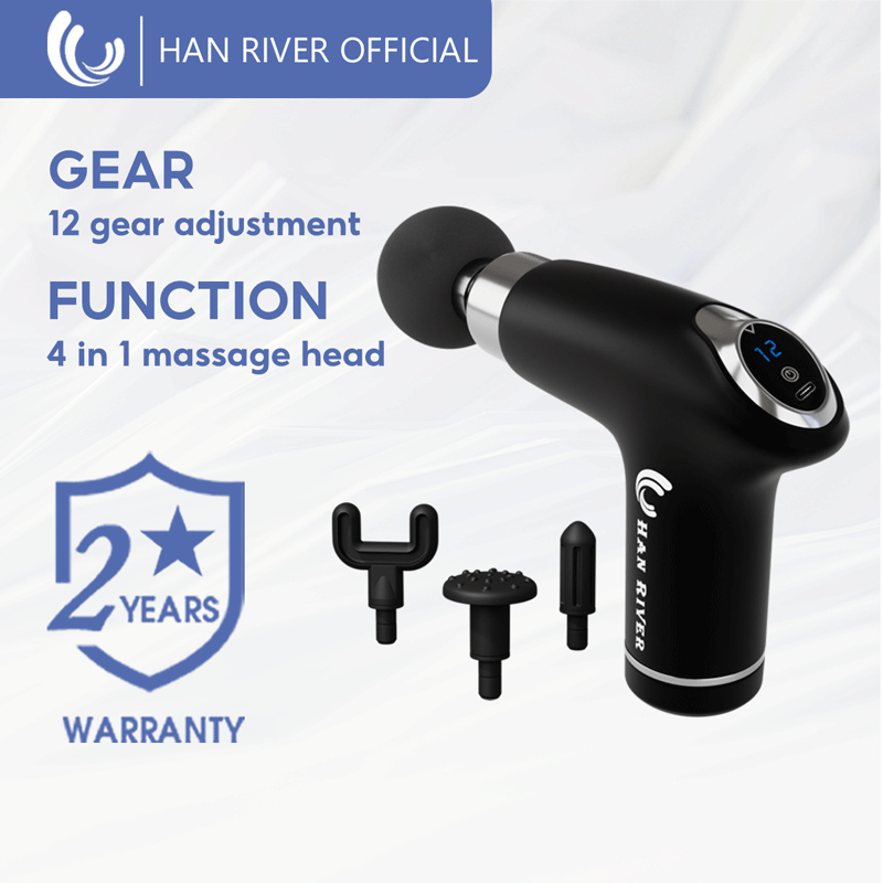HAN RIVER Massage Gun Portable Massage Gun Multifunctional Fascia Gun