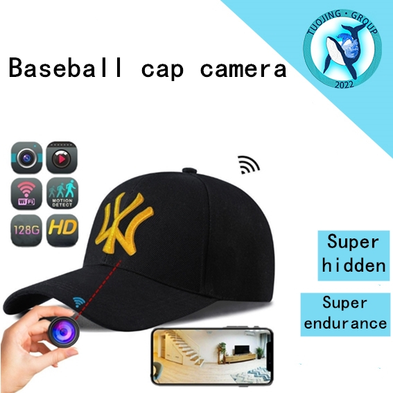 🐳【IN STOCK/Fast】Baseball Cap Hidden Camera spy Camera Wide Angle Sports