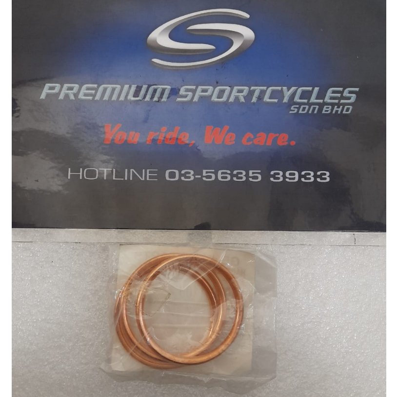 [LOCAL STOCK] KAWASAKI Gasket Exhaust Pipe Made In Japan 110611373 For KAWASAKI KLE650EFF