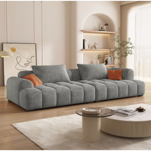200cm CreamColoured Luxury Sofa 4 seater Shopee Malaysia