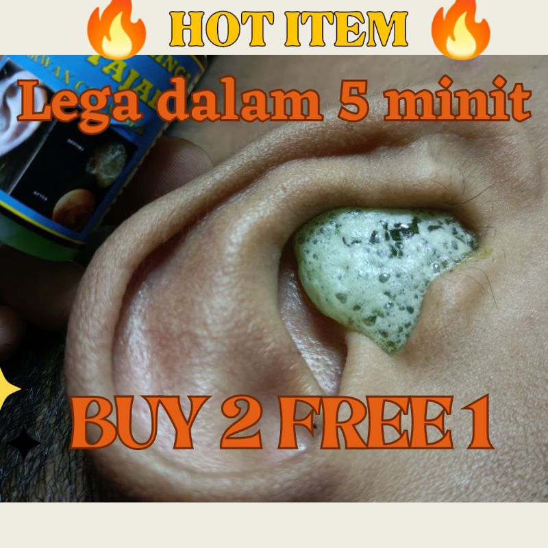 [🔥Buy 2 Free 1🔥] Ear Cleanser Ubat Merawat Masalah Telinga Gatal ...