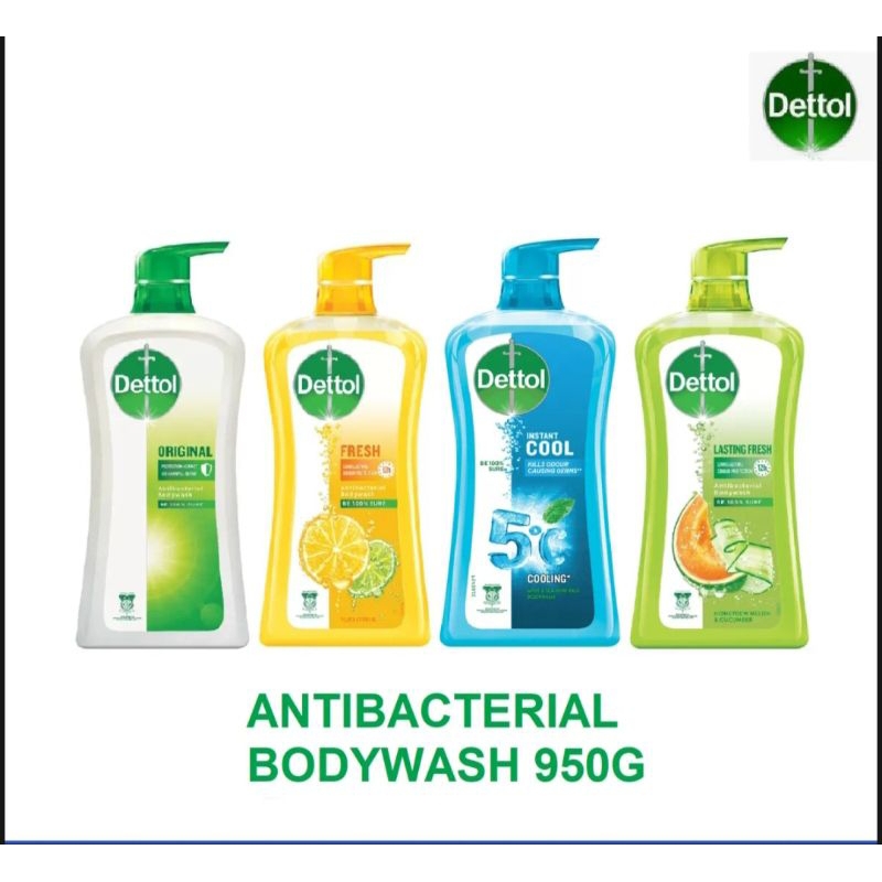 Dettol Shower Gel/Antibacterial Body Wash 950ml Shopee Malaysia