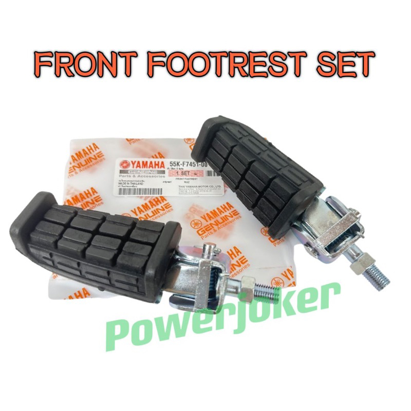 RXZ Catalyzer / RXZ Bosh / RXZ MILI (1 Set) Front Footrest / Depan ...