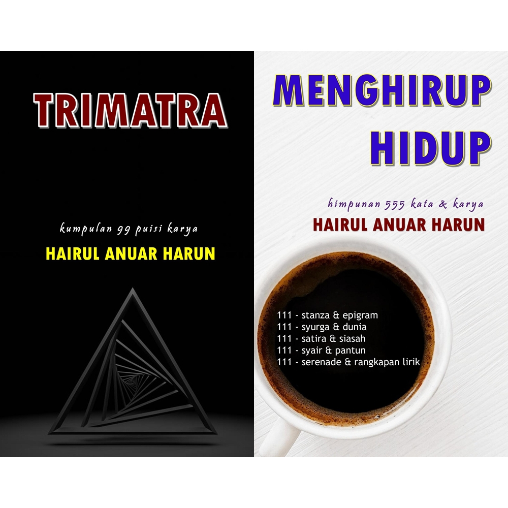 TRIMATRA & MENGHIRUP HIDUP (Jualan Kombo) | Shopee Malaysia