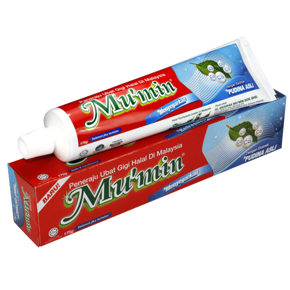 MU'MIN TOOTHPASTE / UBAT GIGI MU'MIN 175G + ( BERUS GIGI) & 75G ( 2 ...