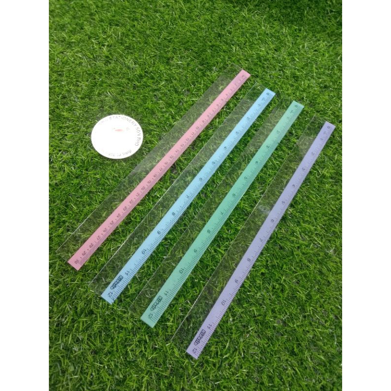 🎉READY STOCK IN MALAYSIA🎉KIDARIO COLOURFUL PLASTIC RULER 15cm/20cm/30cm ...