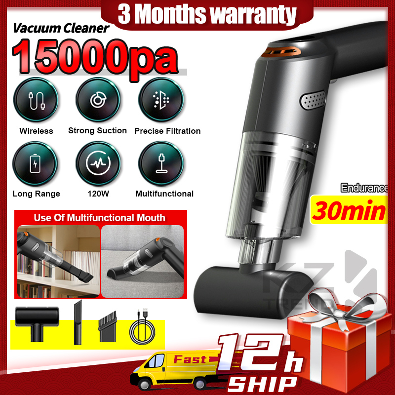Mini Vacuum Cleaner Cordless 15000PA High Power,Handheld Car