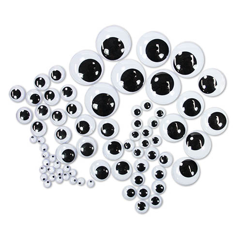 Movable, Wiggly, Googly Eyes for Craft Usage Shopee Malaysia