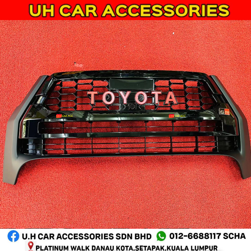 TOYOTA HILUX REVO ROGUE 2.8 GR GR SPORT FRONT GRILLE GRILL Shopee