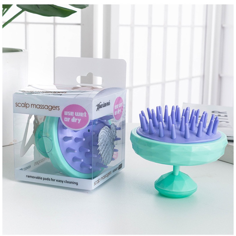 🇲🇾 Head Massage Shampoo Brush Silicone Shampoo Brush Hair Comb Shopee Malaysia