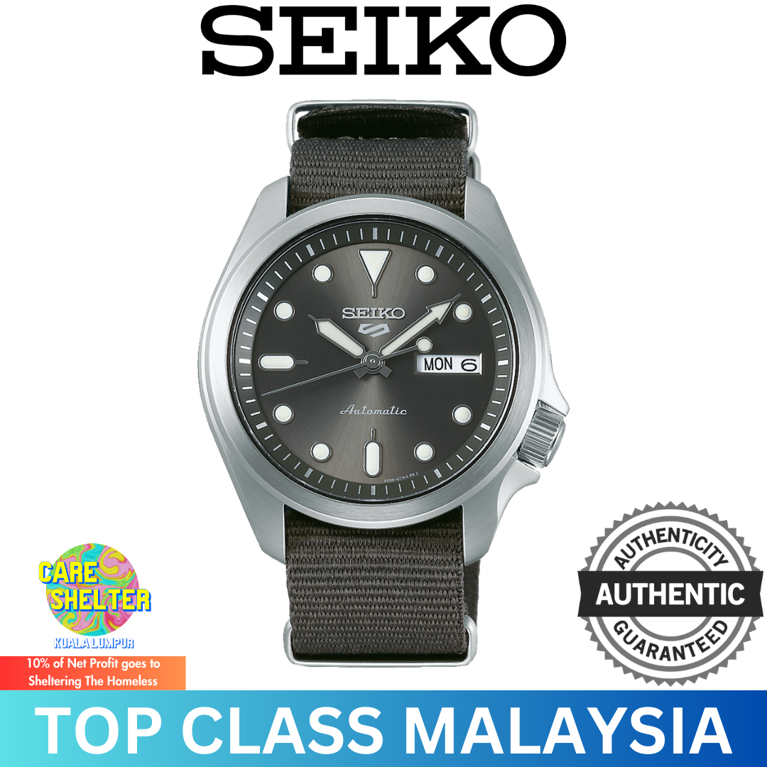 Seiko 5 Sports Superman SRPE61 Collection Automatic 100M Hardlex Glass