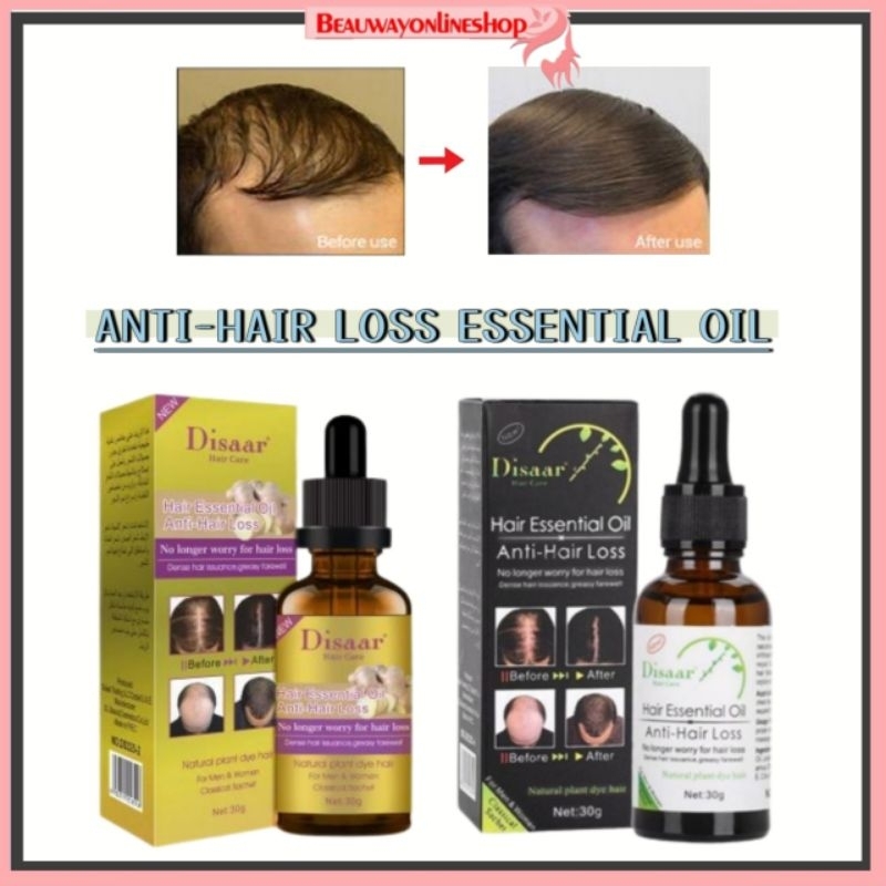 Disaar Anti Hair Loss Hair Essential Oil Menggurangkan Rambut Gugur 30ml Shopee Malaysia 4110