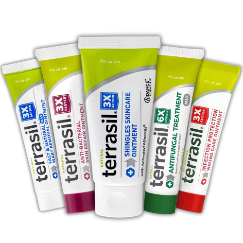 Terrasil Shingles Treatment Cream Herpes Zoster Antibacterial Skin