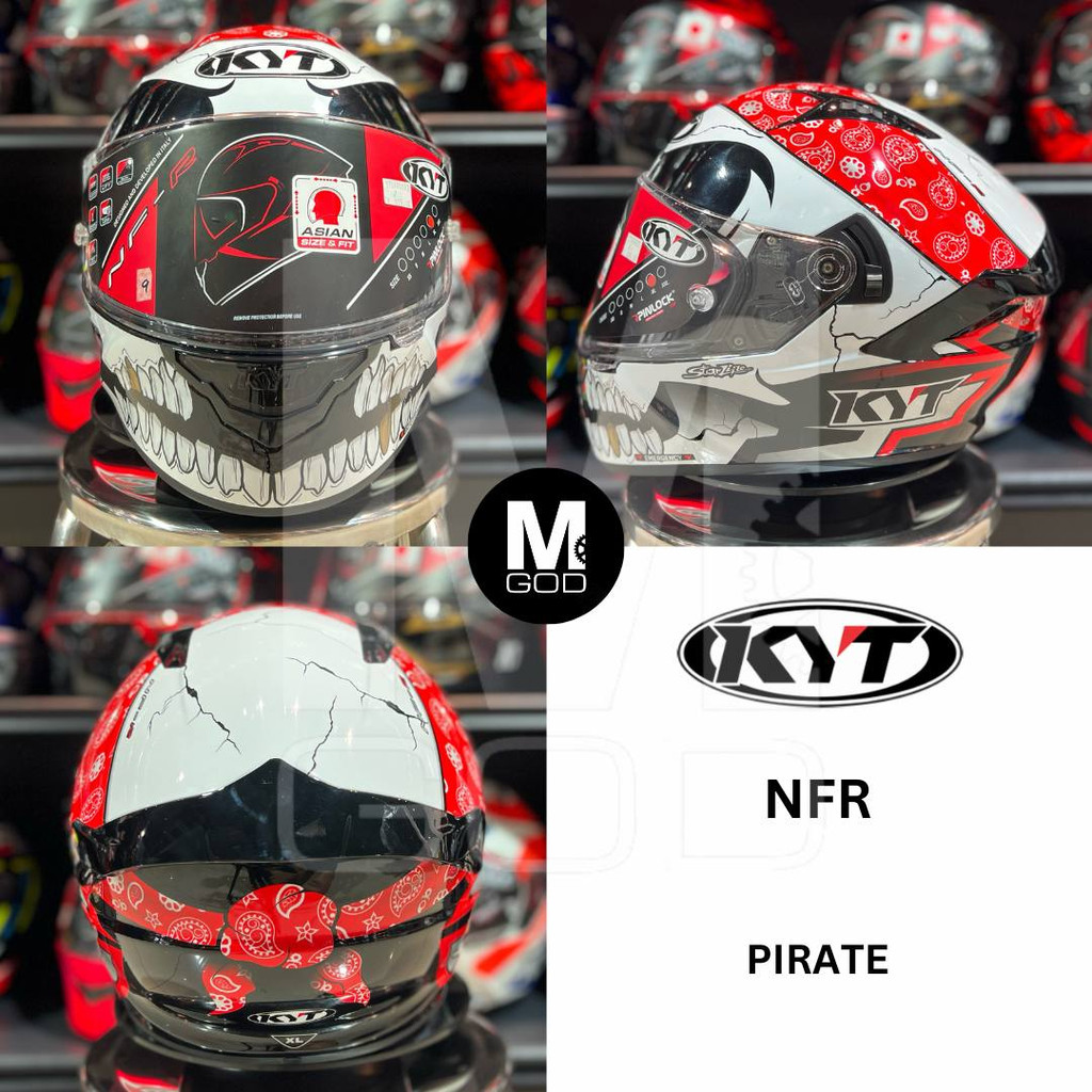 YSNF0017 KYT NFR KYT FULL FACE HELMET KYT HELMET FULL FACE KYT HELMET