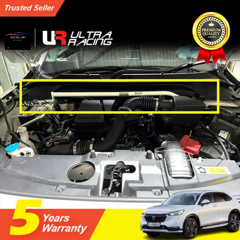 Honda New HRV non hybrid Ultra Racing Front Strut Bar Shopee Malaysia