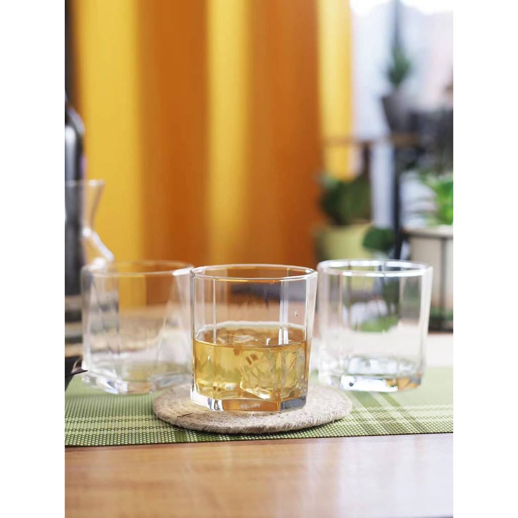 Ocean Glassware B02311/330ML Pyramid Rock Glass Whisky Glass Wine Glass ...