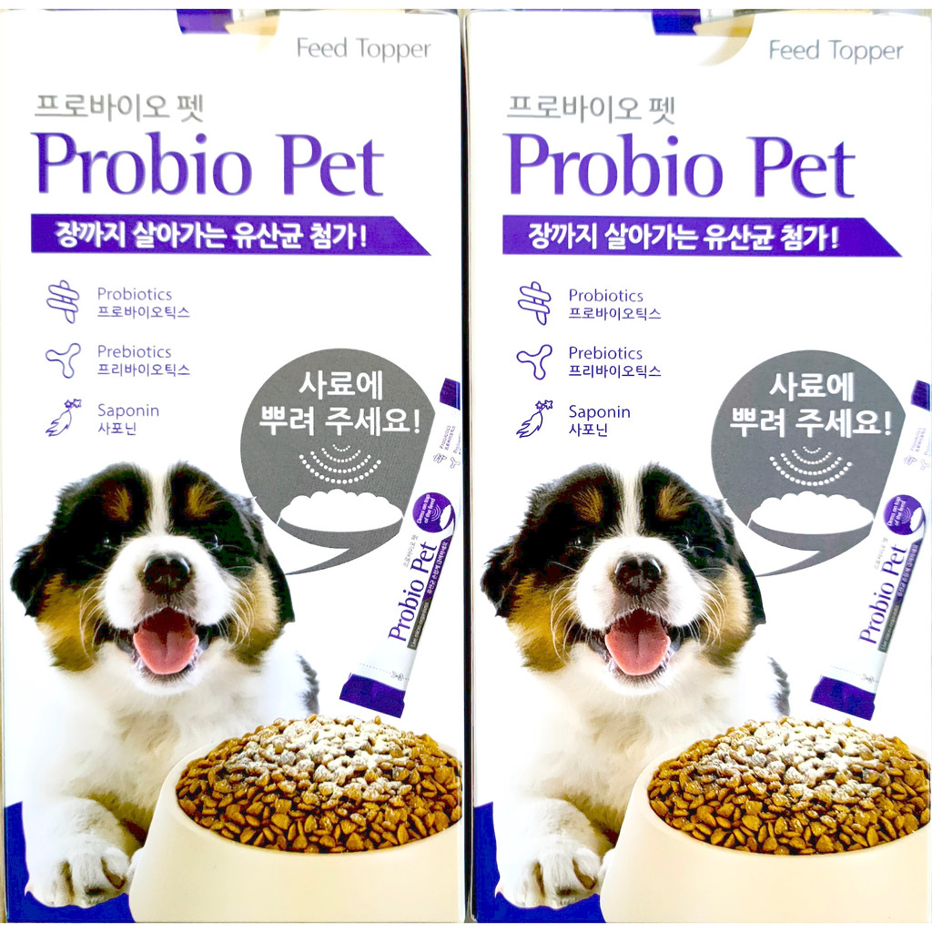 Probio Pet Pre & Probiotics Feed Topper with Cheese Flavor 180g (9g x