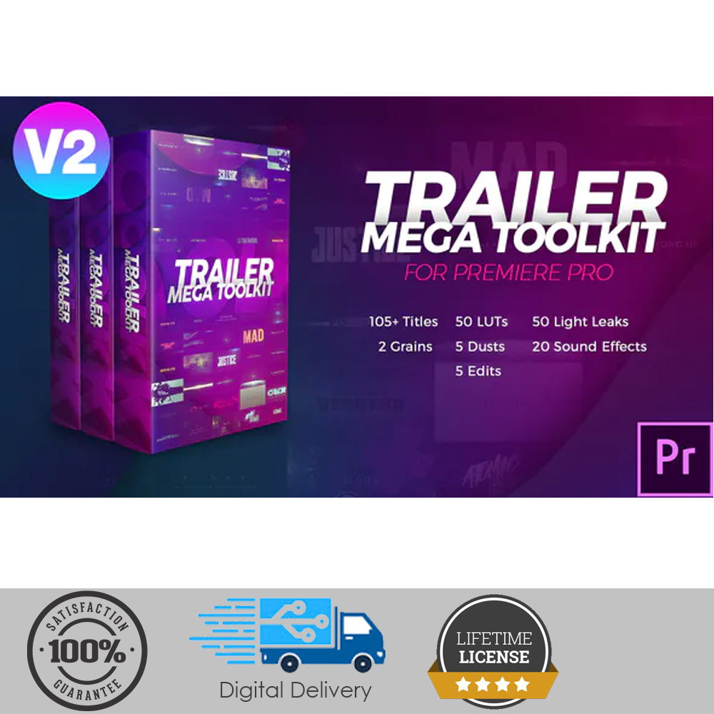 PR template: Trailer Mega Toolkit V2_more than 70 movie trailer head ...