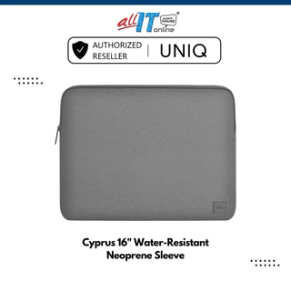 UNIQ Cyprus Laptop/Macbook Sleeve Waterproof Water-resistant 16''  (Grey)