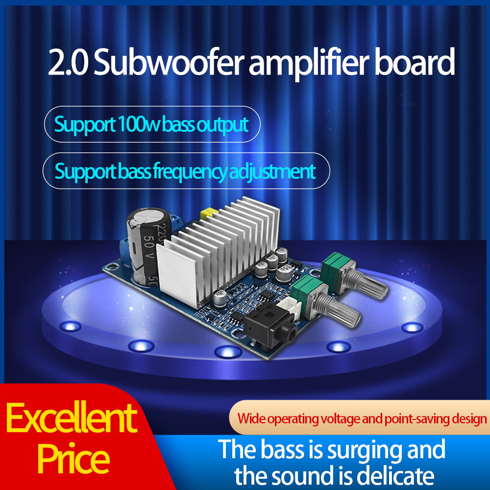 Subwoofer subwoofer amplifier board 1224V highpower finished product