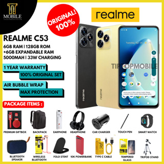 Realme C53 Smartphone (6GB RAM+128GB ROM), Original Realme Malaysia